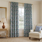 Corinth Blooms - Curtain Panel - The Drapery