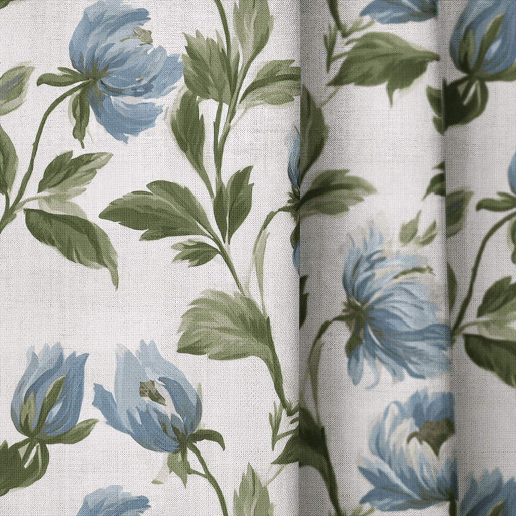 Cornelia Peony - Curtain Panel - The Drapery