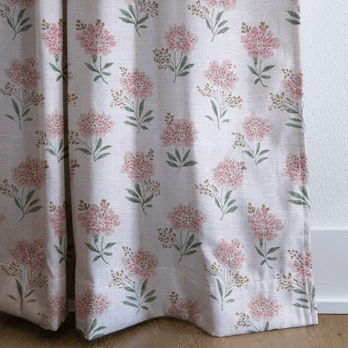 Corvane Blossoms - Curtain Panel - The Drapery