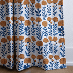 Cosette Blooms - Curtain Panel - The Drapery