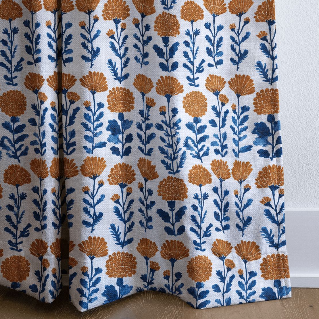 Cosette Blooms - Curtain Panel - The Drapery