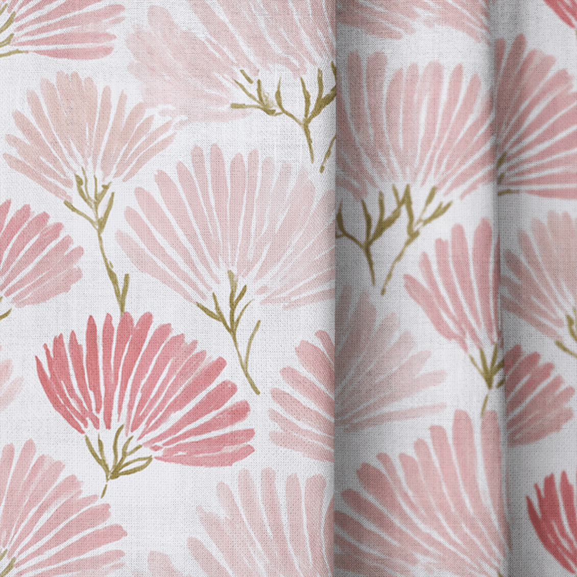 Cosima Floral - Curtain Panel - The Drapery