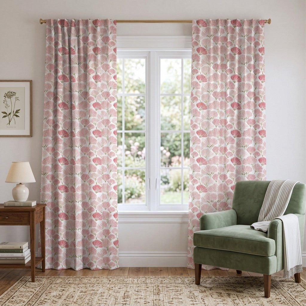 Cosima Floral - Curtain Panel - The Drapery