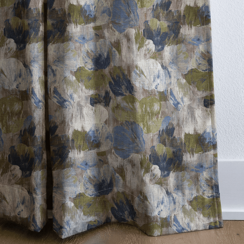 Cottage Abstract - Curtain Panel - The Drapery