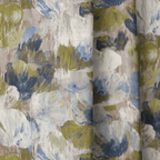 Cottage Abstract - Curtain Panel - The Drapery