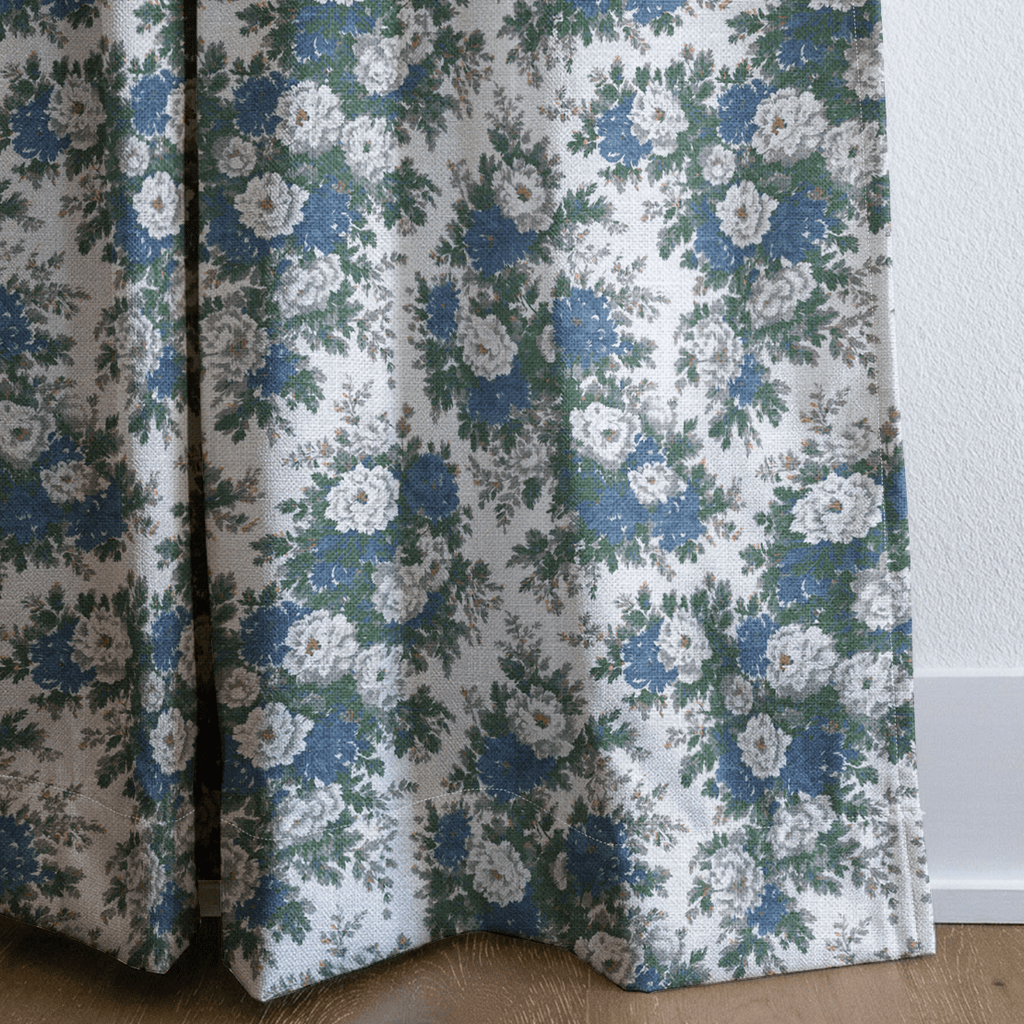 Cottage Flower - Curtain Panel - The Drapery