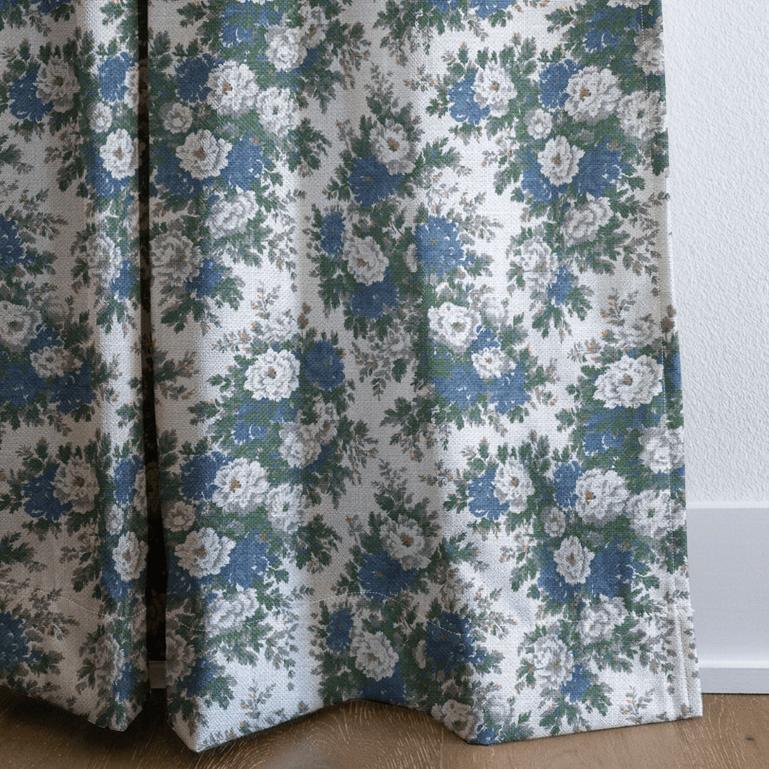 Cottage Flower - Curtain Panel - The Drapery