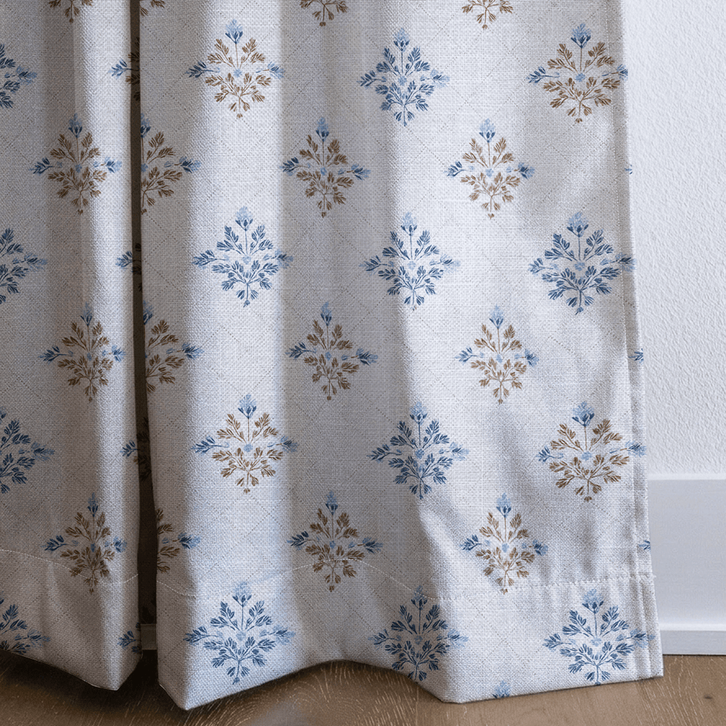 Cottage Lattice - Curtain Panel - The Drapery