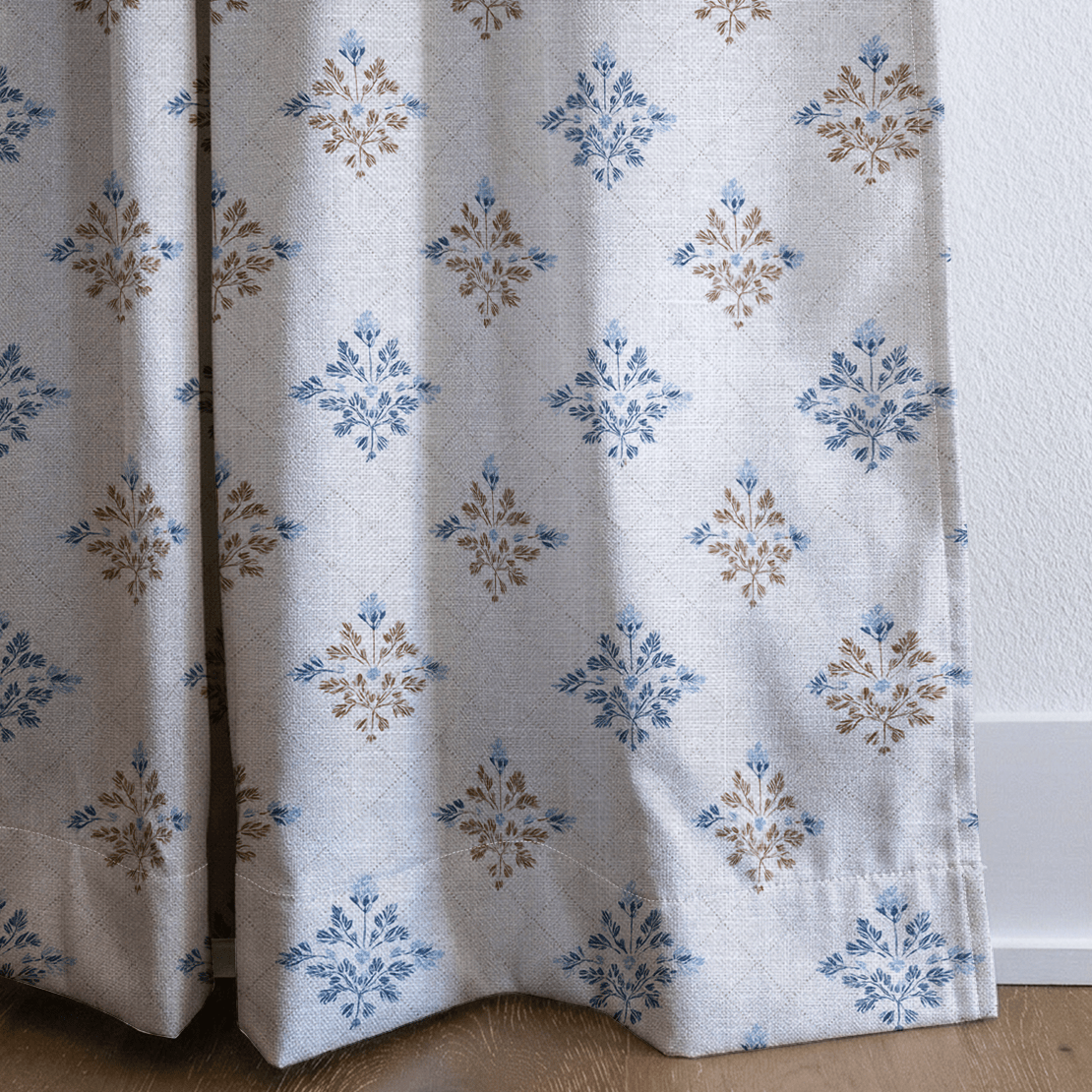 Cottage Lattice - Curtain Panel - The Drapery