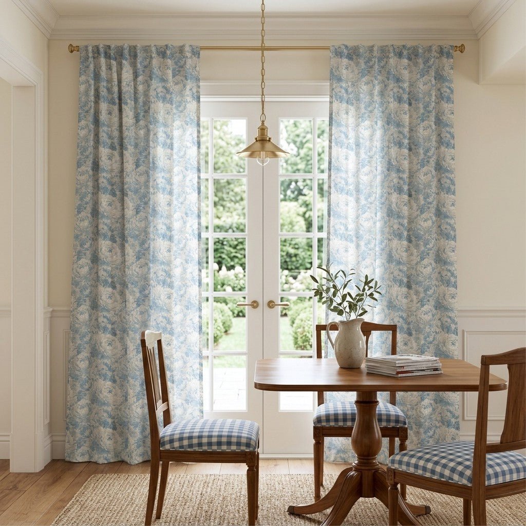 Cottage Memo - Curtain Panel - The Drapery