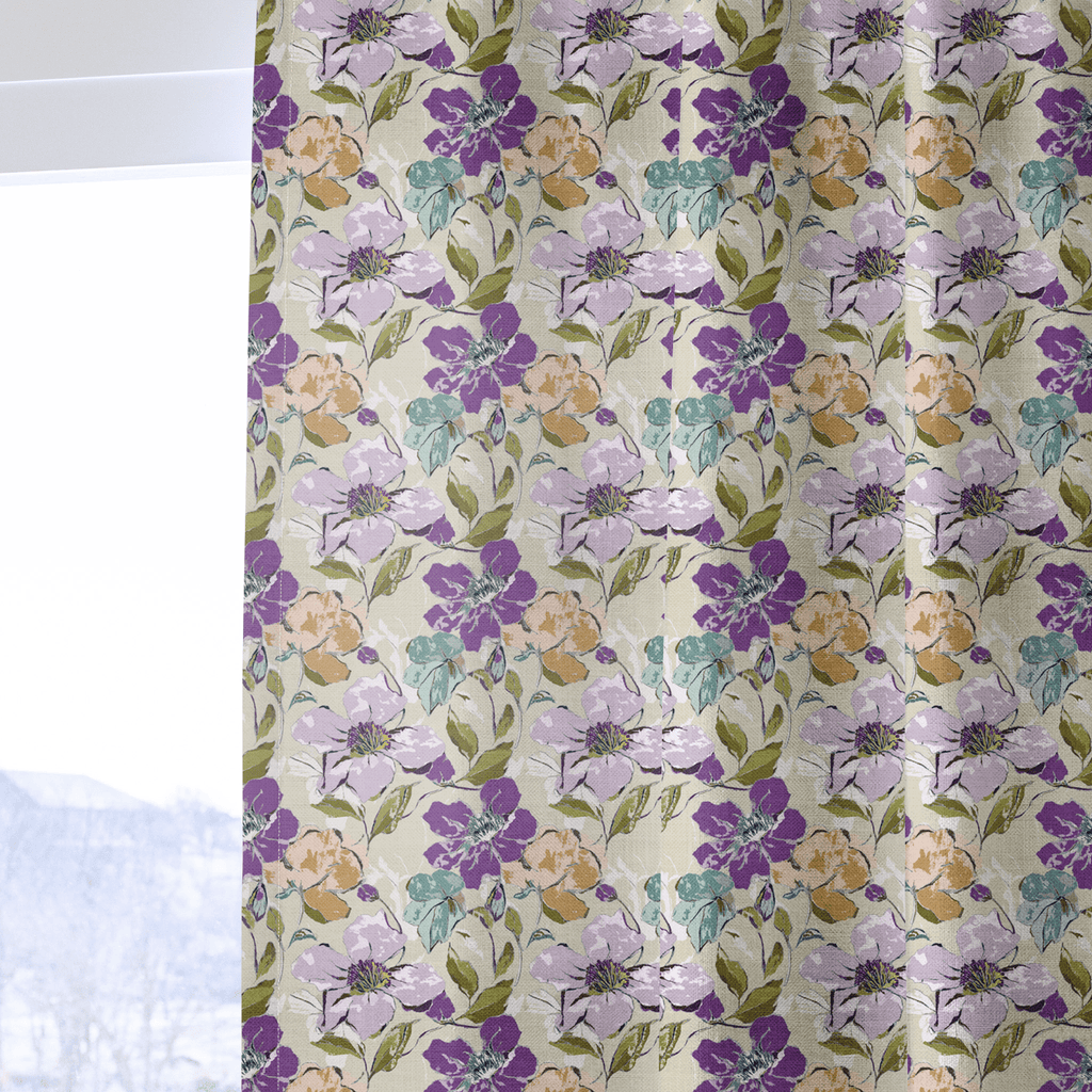 Cottage Posy - Curtain Panel - The Drapery