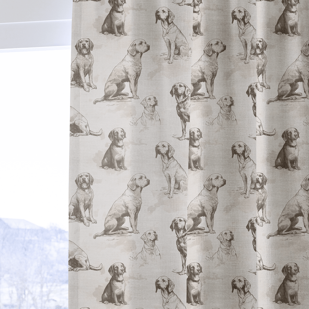 Country Companions - Curtain Panel - The Drapery