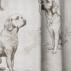 Country Companions - Curtain Panel - The Drapery