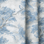 Country Lane Toile - Curtain Panel - The Drapery