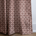 Courts in Terracotta - Curtain Panel - The Drapery