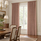 Courts in Terracotta - Curtain Panel - The Drapery
