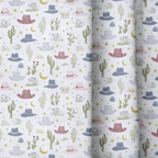 Cowboy Hats - Curtain Panel - The Drapery