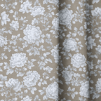 Cozy Peony - Curtain Panel - The Drapery