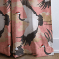 Crane Ballet - Curtain Panel - The Drapery