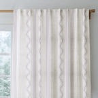 Cream and Vine (3) - Curtain Panel - The Drapery