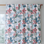 Crimson Berries - Curtain Panel - The Drapery