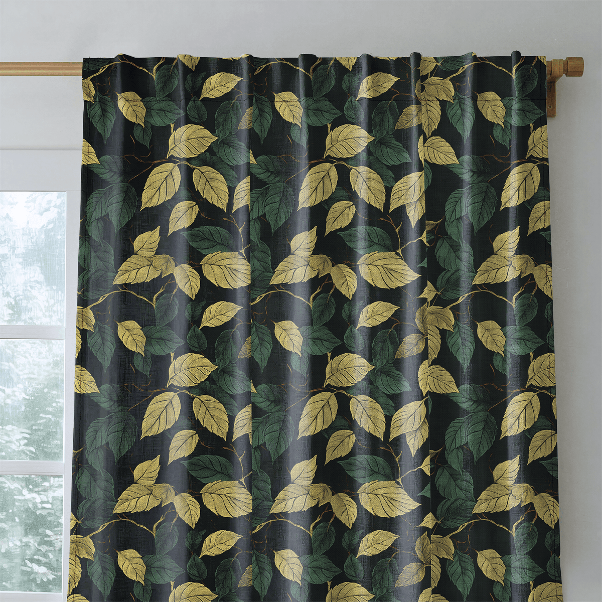 Crisp Morning - Curtain Panel - The Drapery