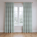 Crossed Gingham - Curtain Panel - The Drapery