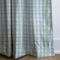 Crossed Gingham - Curtain Panel - The Drapery