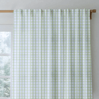 Crossed Gingham - Curtain Panel - The Drapery