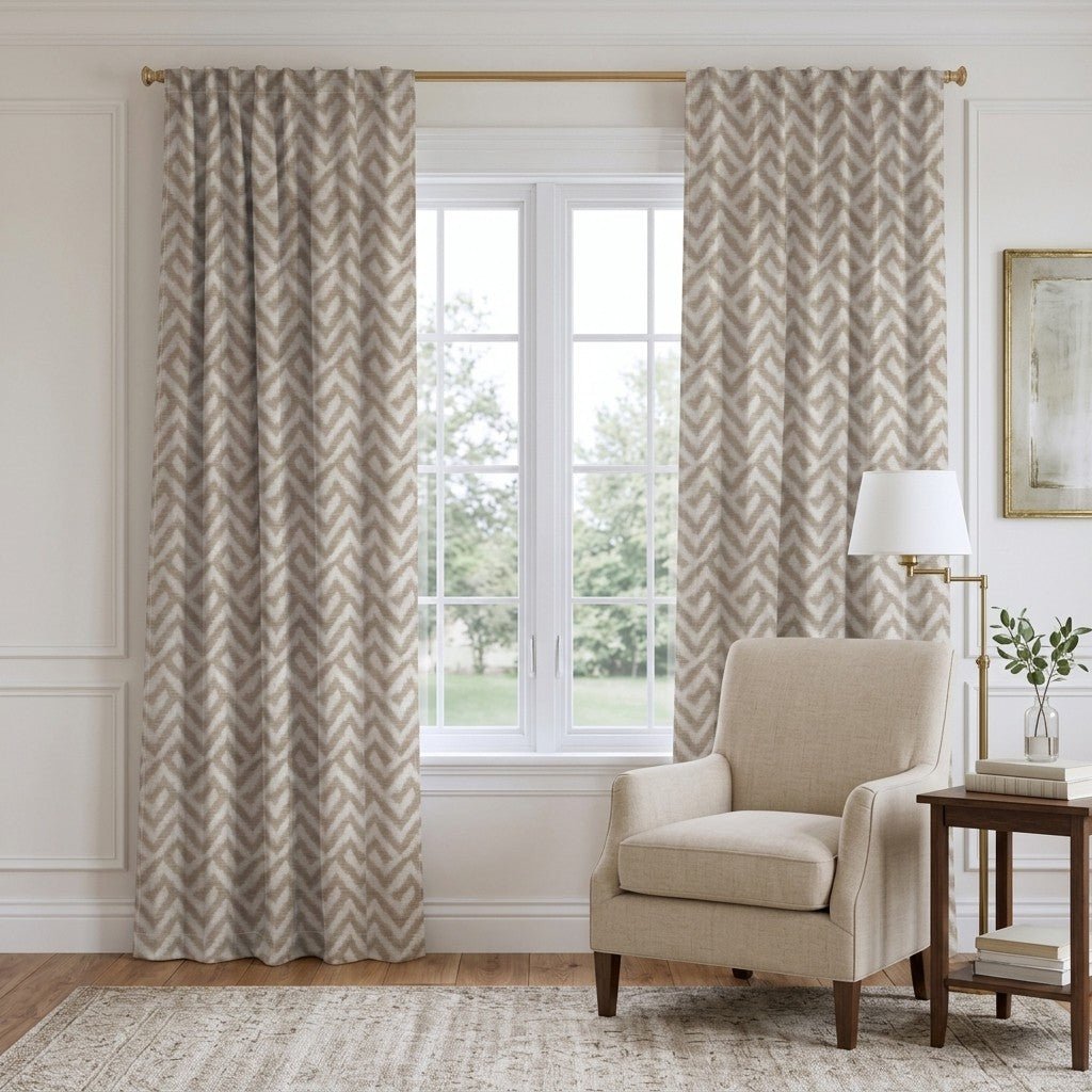 Crowe - Curtain Panel - The Drapery