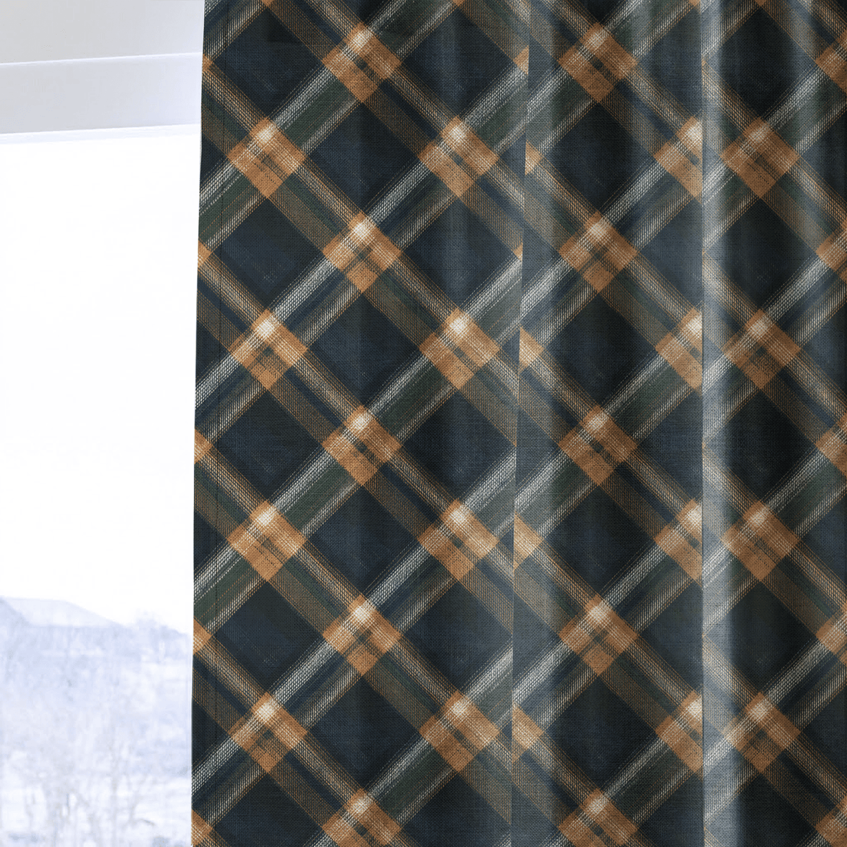 Curtis - Curtain Panel - The Drapery