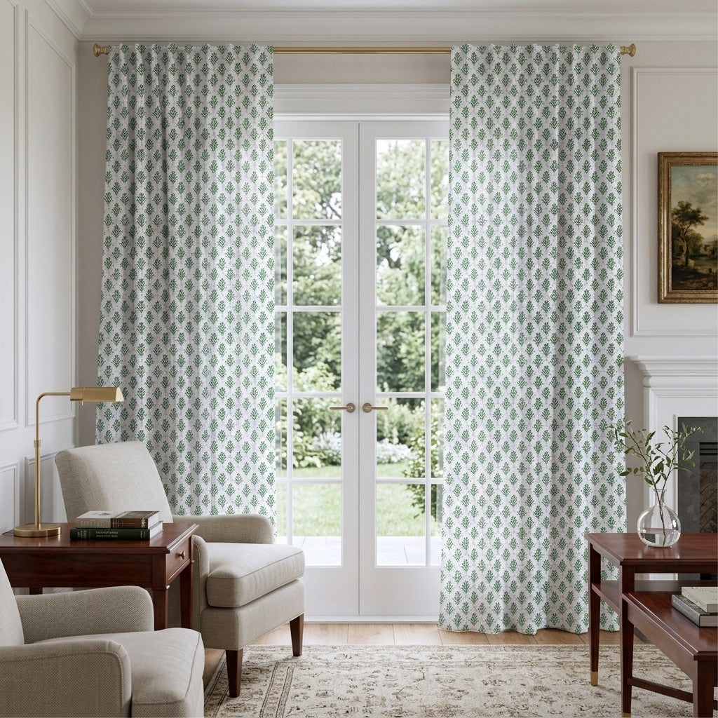 Marlowe - Curtain Panel - Polished Sitting Room