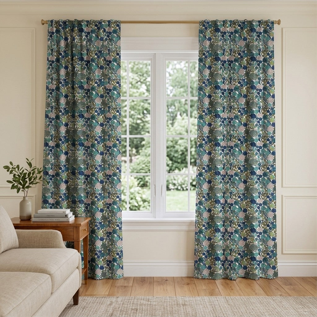Linen Letter - Curtain Panel - Classic Living Room