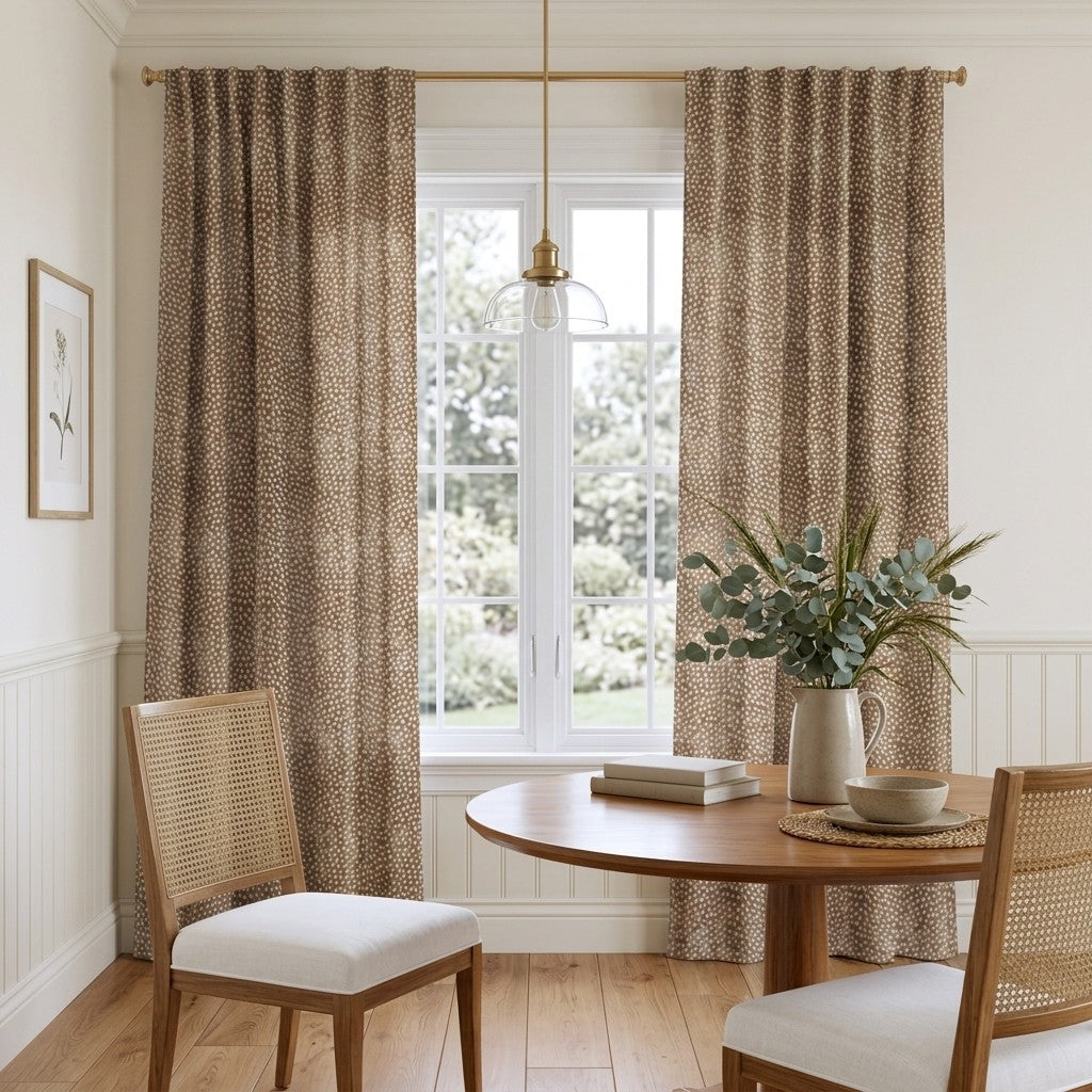 Fawn - Curtain Panel - Breakfast Nook