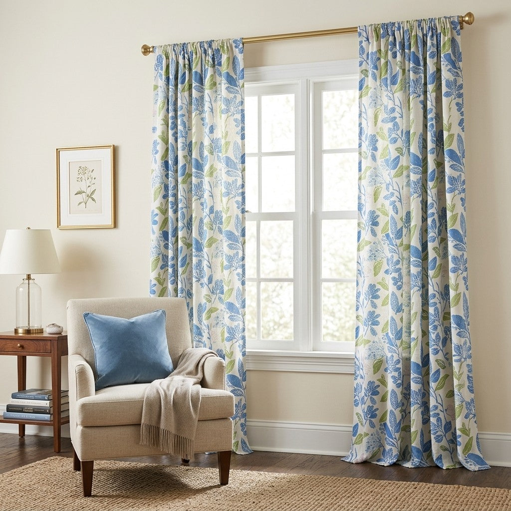 Fenella Garden - Curtain Panel - Reading Corner