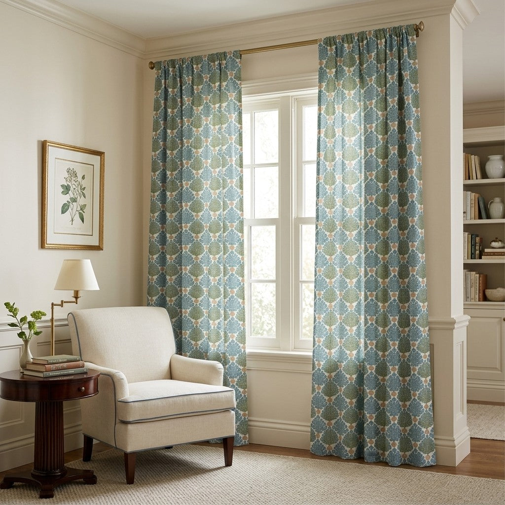 Clover Valley - Curtain Panel - Reading Corner