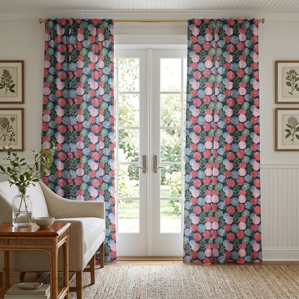 Cassiane Blossom - Curtain Panel - Sunroom