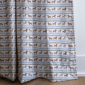 Dachshund Stripes - Curtain Panel - The Drapery