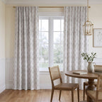 Dainty Floral Stripe - Curtain Panel - The Drapery