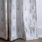 Dainty Floral Stripe - Curtain Panel - The Drapery