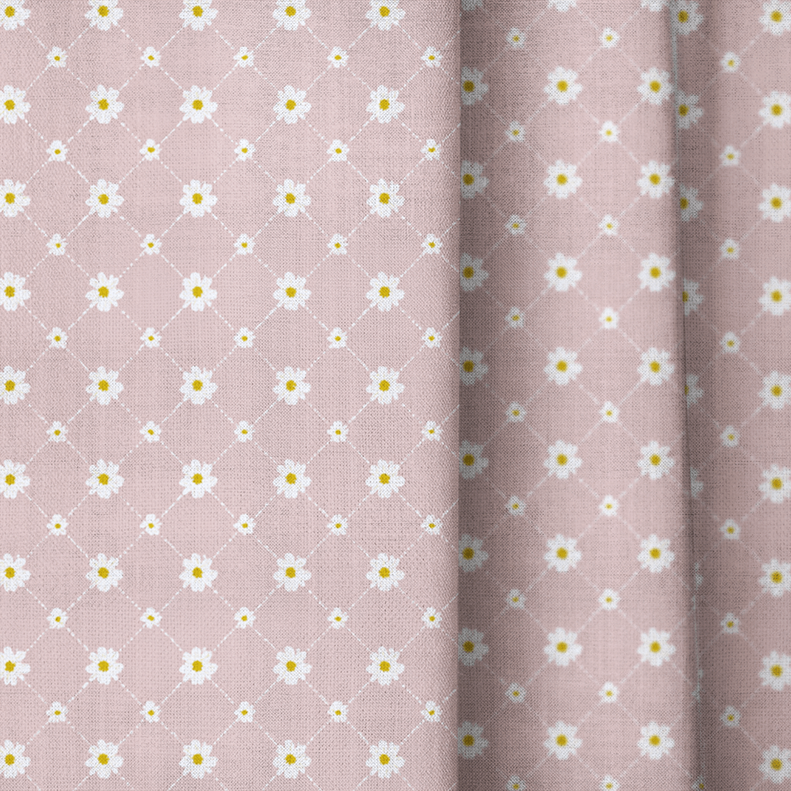 Daisy Chains - Curtain Panel - The Drapery