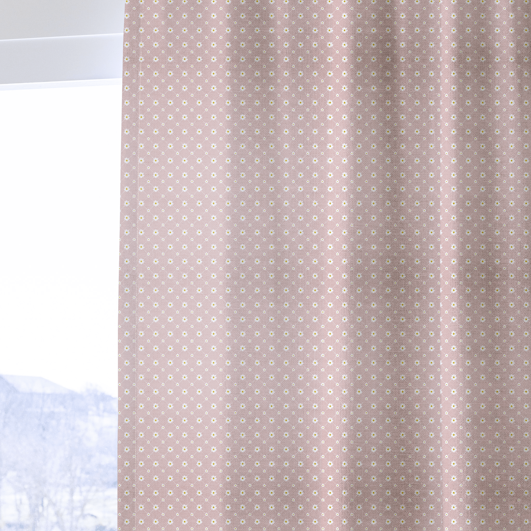 Daisy Chains - Curtain Panel - The Drapery