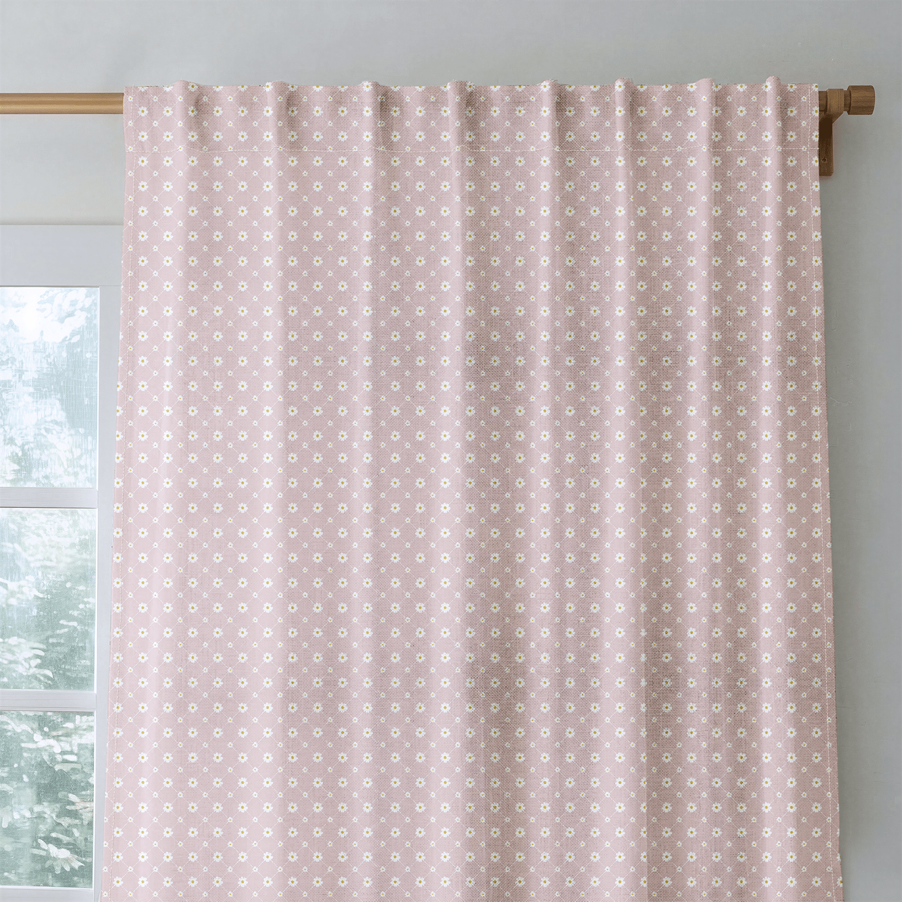 Daisy Chains - Curtain Panel - The Drapery