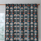 Damask After Dark - Curtain Panel - The Drapery