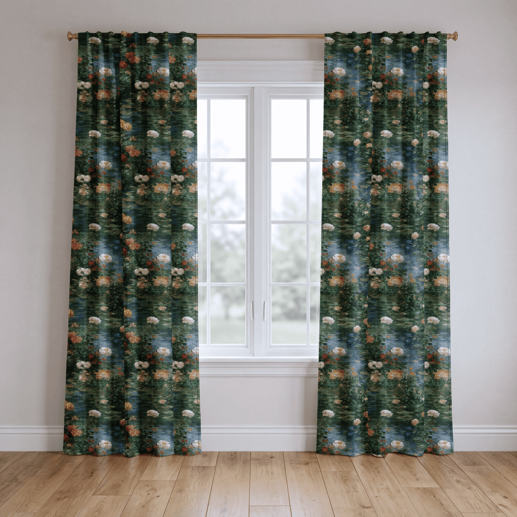 Dancing Gardens - Curtain Panel - The Drapery