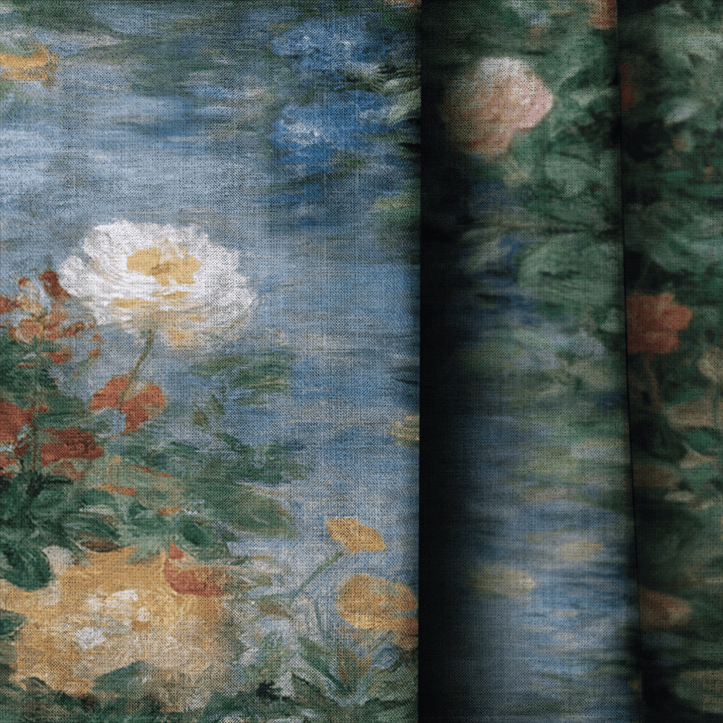 Dancing Gardens - Curtain Panel - The Drapery
