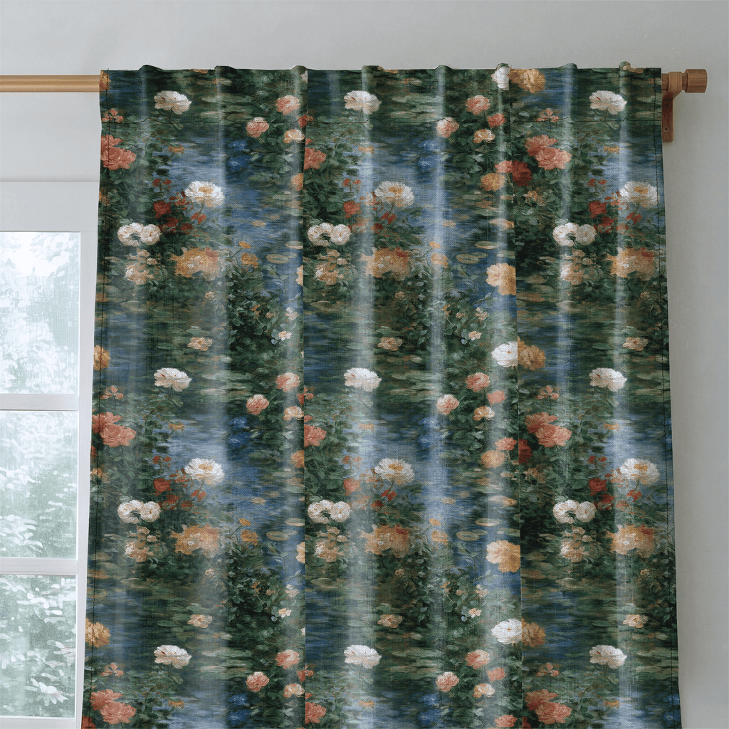 Dancing Gardens - Curtain Panel - The Drapery