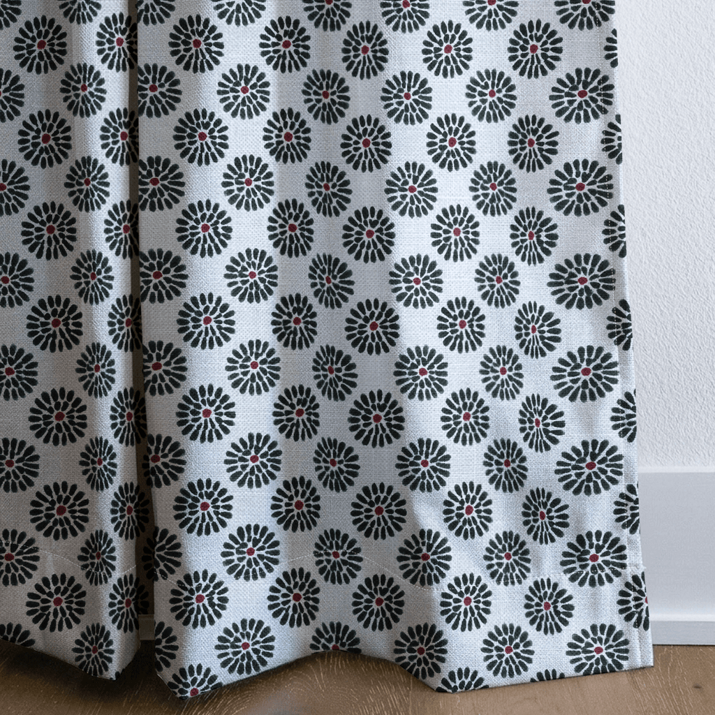 Dane Floral - Curtain Panel - The Drapery