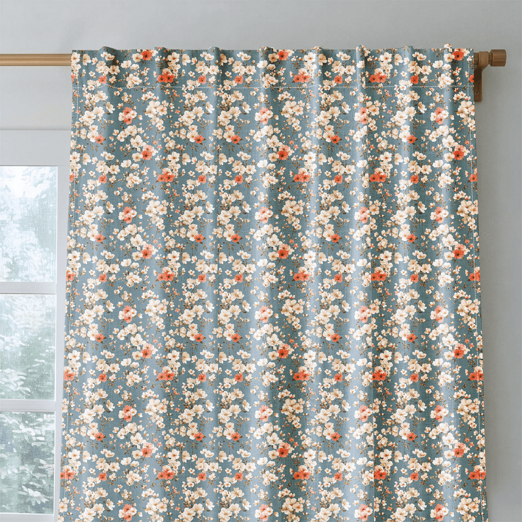 Davenant Bloom - Curtain Panel - The Drapery