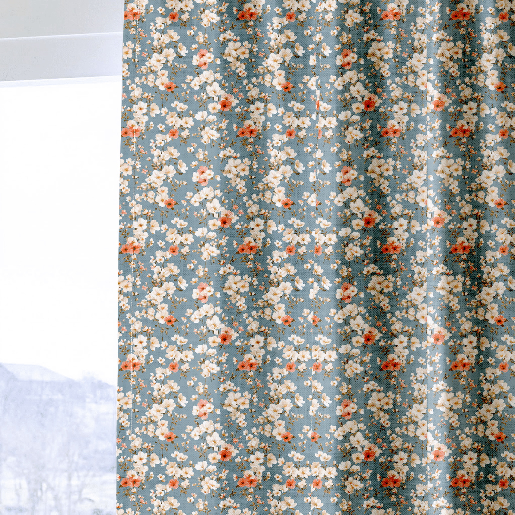 Davenant Bloom - Curtain Panel - The Drapery